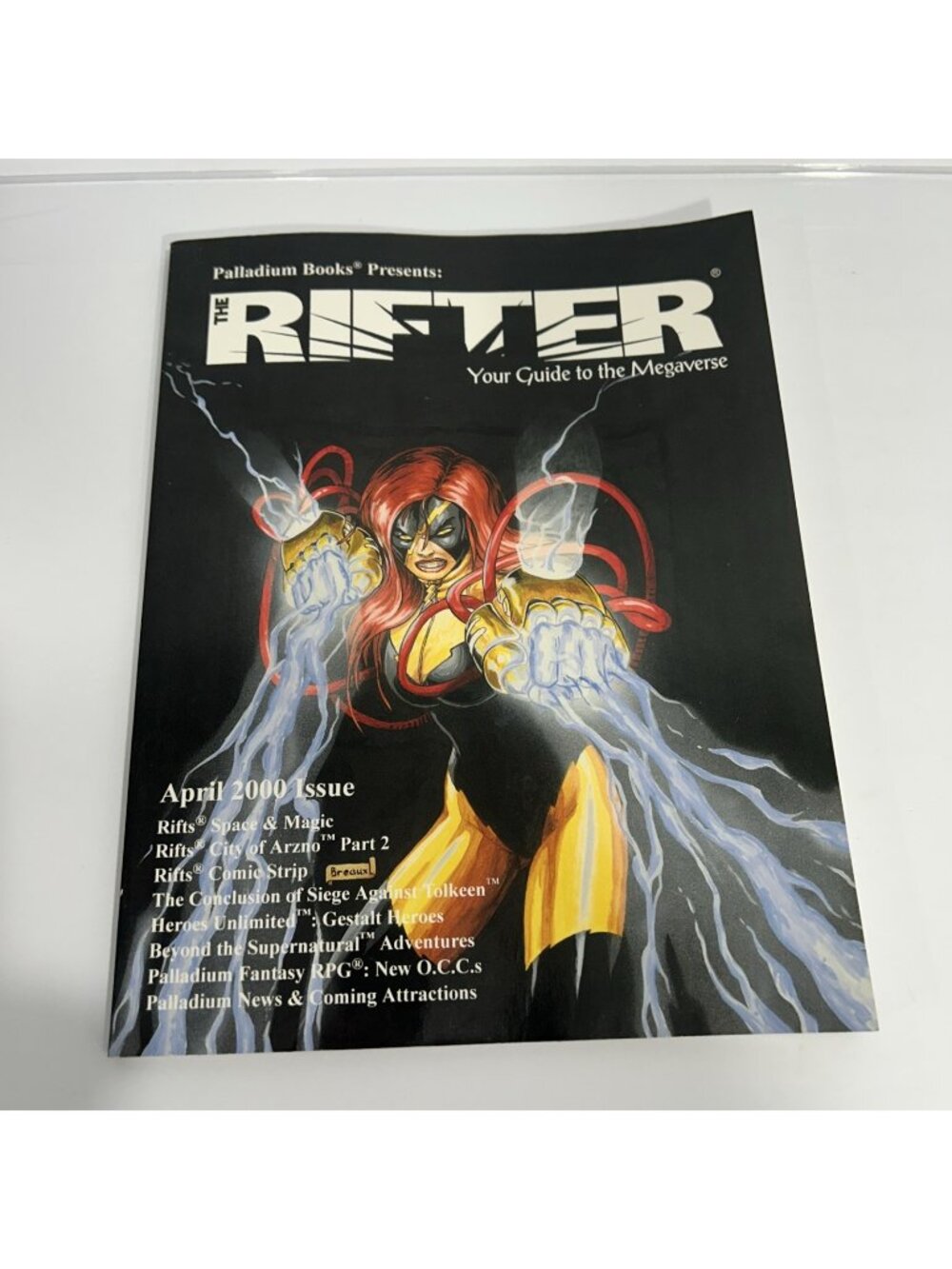 Palladim Books Presents The Rifter #10 RIFTS RPG MegaVerse Gaming